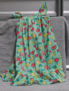 NEW GYMBOREE GIRLS FRUIT PRINT SUMMER NIGHTGOWN SIZE 5-6 - Picture 1 of 1