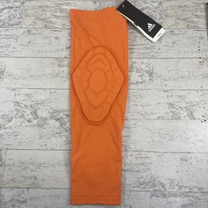 NWT Adidas Techfit Padded Compression Arm Elbow Orange XLT Tall 1 Sleeve Sports - Picture 1 of 6