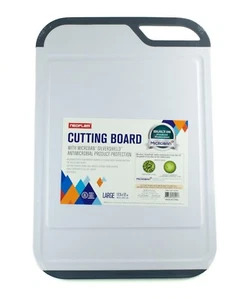 NEOFLAM 17.5" Antibacterial Cutting Board with Handle, Dishwasher Safe, BPA Free - Picture 1 of 6