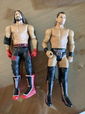 Boneco de ação 2017 Mattel WWE AJ Styles&Chris Jericho" luta livre brinquedo 6.5 - Imagem 1 de 4