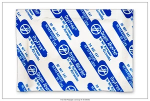 20 absorbedores de oxígeno de 300 cc para bolsas de Mylar #10 latas almacenamiento de alimentos a largo plazo O2 CC - Imagen 1 de 1