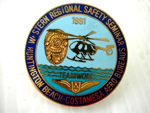* PIN'S PIN HUNTINGTON BEACH-COSTAMESA AERO BUREAUS WESTERN REGIONAL EMAIL - Imagen 1 de 1
