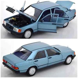 1/18 MERCEDES 190E 1984 azul NOREV - Imagen 1 de 6