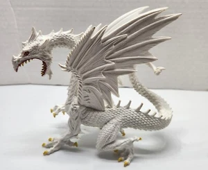 Safari LTD Glow In The Dark White Schneedrache Actionfigur Fantasy Mystical 5" - Bild 1 von 6