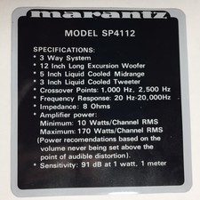 marantz sp 208