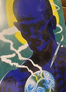 Vintage JEFF KENDALL SANTA CRUZ Skateboard Deck Re-issue Atomic Man Sealed - Bild 1 von 8