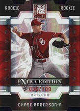 2009 Donruss Elite Extra Edition Status Baseball Card #105 Chase Anderson /100