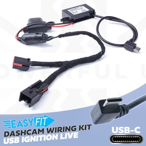 power tap-in USB C for Range Rover Sport L320 overhead console power dashcam - Picture 1 of 4