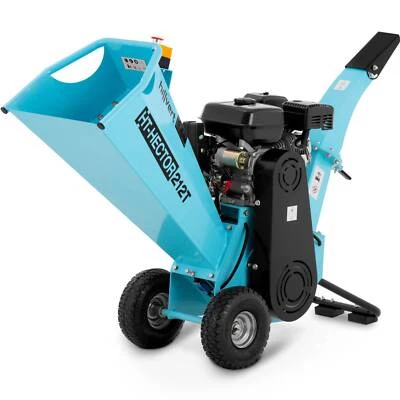 Gartenhäcksler Schredder Hächsler Elektro Holzhäcksler Benzin 6,5 PS 2 Klingen - Bild 1 von 4