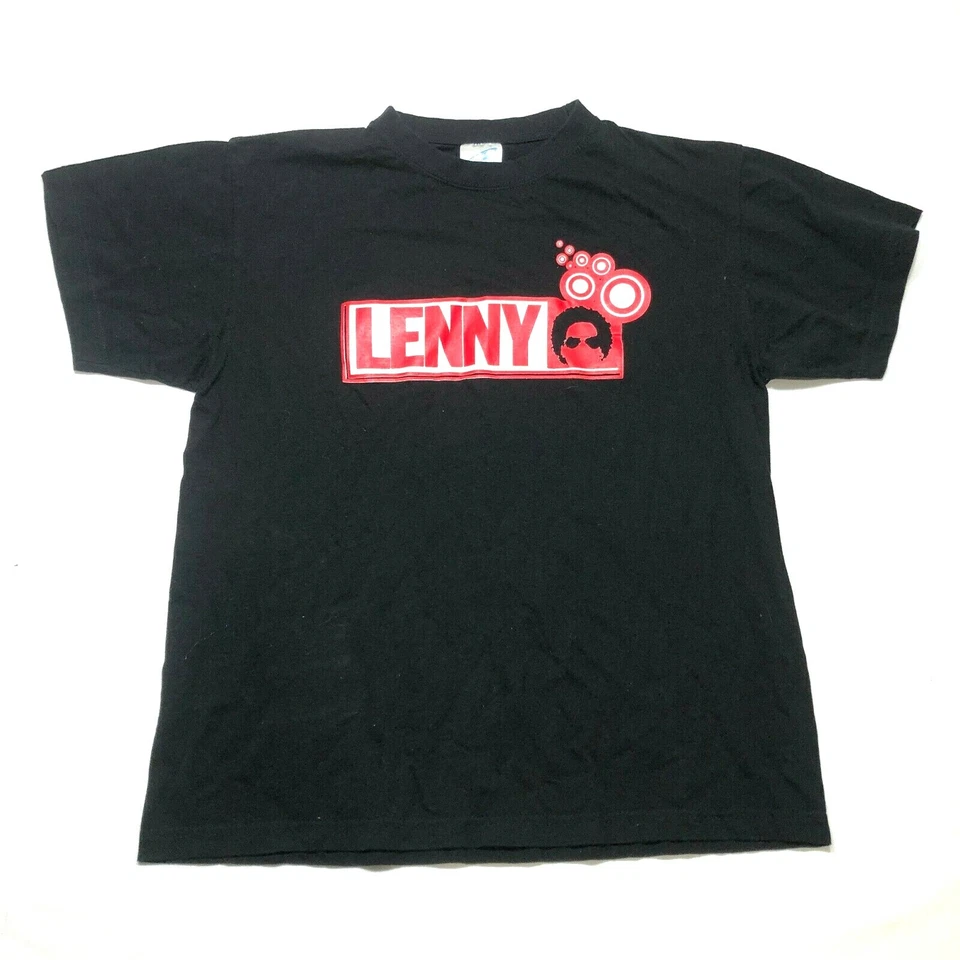 Camiseta Lenny Kravitz 2009 On Tour Band Para Hombres S Negra Cuello Redondo Rock N Roll Foto 1 de 4