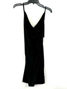 Wearever Kleid Damen Medium schwarz ärmellos Tank fließend Boho Neu mit Etikett - Bild 1 von 6