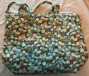 Vera Bradley Peanuts Pals Gang Original Large Tote Bag Purse New Exact 2025 - Picture 1 of 5
