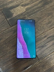 Samsung Galaxy S10 SM-G973U- 128 GB - Prism Black (Unlocked) - Picture 1 of 4
