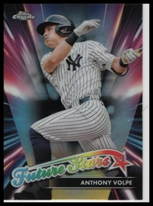 2024 Topps Chrome Update Anthony Volpe Future Stars #FSU-4 New York Yankees - Picture 1 of 2