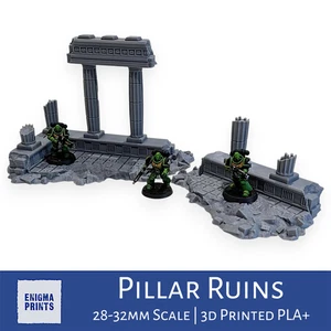 Pilastro Rovine | Palimptra | Paesaggio Terreno Imperiale per Warhammer 40k - Foto 1 di 8