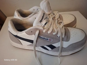 Reebok  Men's Work Shoes Size: 9 W Composite Safety Toe White  Sneakers - Picture 1 of 7