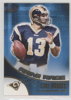 2002 Pacific Atomic Arms Race Kurt Warner #13 HOF - Image 1 of 3