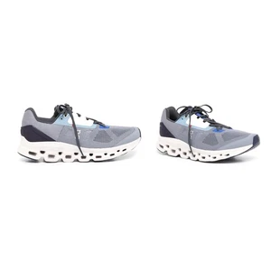On Running Cloudstratus Running Sneakers in Fossil Grey/Midnight Blue sz. 14M - Picture 1 of 12