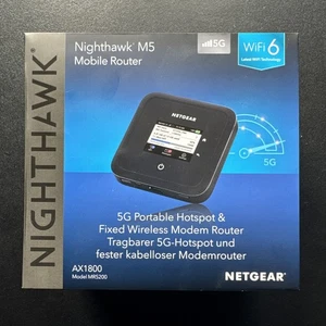NETGEAR Nighthawk M5 1000 Mbps 1 Port 1200 Mbps Wi-Fi Hotspot Modem (MR5200) - Photo 1/9