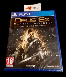 DEUS EX MANKIND DIVIDED DAY ONE EDITION Sony Playstation 4 PS4 PAL Español New - Imagen 1 de 2