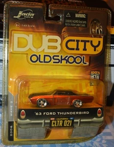JADA TOYS DUB CITY 1963 FORD THUNDERBIRD OLD SKOOL NEW - Picture 1 of 5
