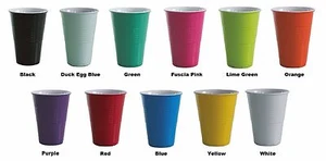 Nuevo 4 x AVANTI Miami Melamina Dos Tonos Taza 400ml Multi Color Genuino Poste Gratuito - Imagen 1 de 14