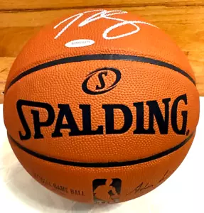 Ben Simmons Autographed Spalding Official NBA Basketball-Philadelphia 76er's UDA - Picture 1 of 10