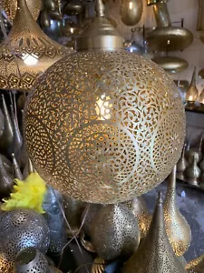 Luce a sospensione marocchina fatta a mano, lampada marocchina, lampada a sospensione, illuminazione paralumi, - Foto 1 di 7