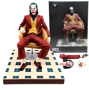 DC Comics Joker Chair Joaquin Phoenix 11'' Action Figure Statue Collection Toys - Picture 1 of 16