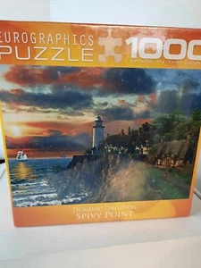 1000 Pc. Puzzle Eurographics "Dominic Davidson Spivy Point" 19 1/4" X 26 5/8".  - Picture 1 of 6