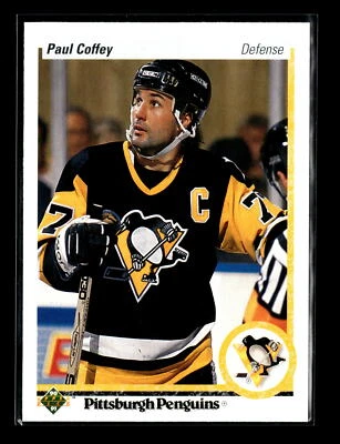 1990-91 Upper Deck #124 Paul Coffey Penguins - Image 1 of 2