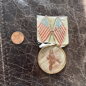 1930's Improved Order of Red Men Pilgrimage to Laurel Mill Pinback Button - Picture 1 of 3