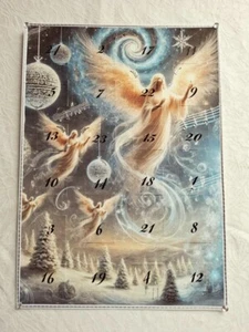 Sprüche-Adventskalender "Engel" mit "Golly"- Motiv Engel im Winter - Bild 1 von 5