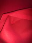 Tissu vintage coton rouge vif larg 130 cm x H 250 cm rf B12