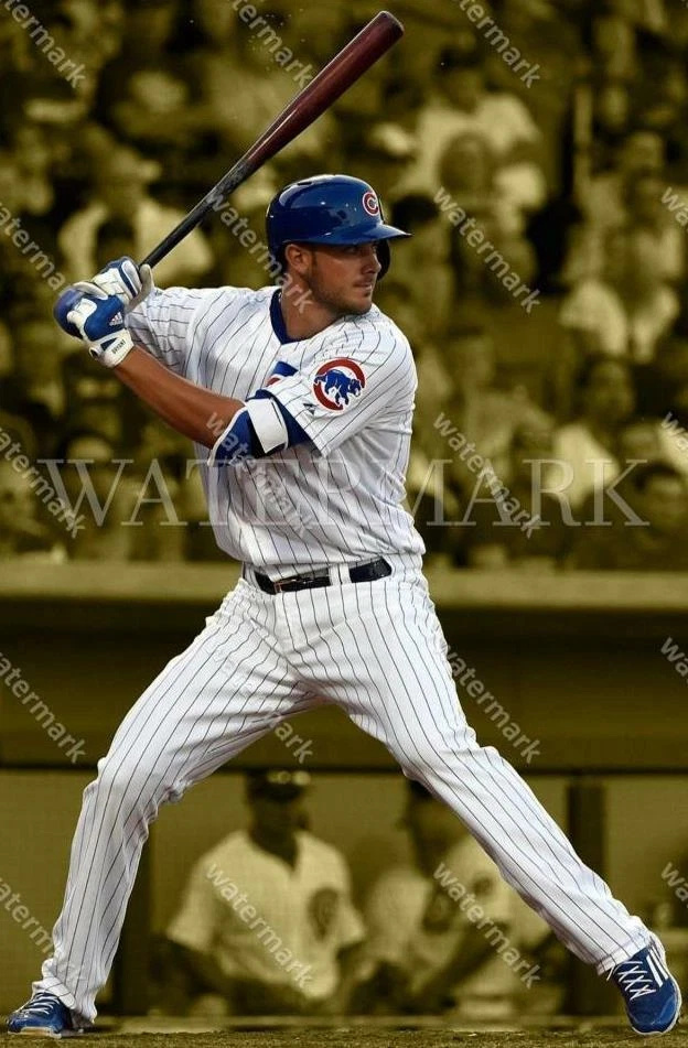 Foto foco de béisbol EA457 Kris Bryant Cubs 8x10 11x14 16x20 Foto 1 de 1