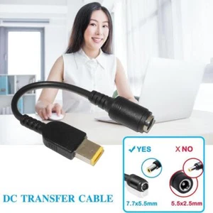 Runde Jack auf Square Plug Adapter Ladegerät Power Converter für N9S4 - Bild 1 von 15