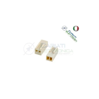 5 PEZZI Connettore Connettori MK Femmina 2 Poli - Immagine 1 di 2