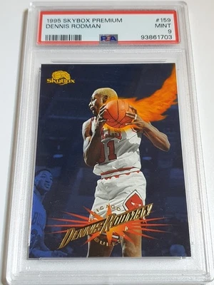 1995 Skybox Premium Dennis Rodman #159 - PSA 9 (POP 14) - Image 1 of 2