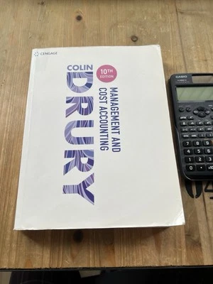 Management and Cost Accounting by Colin Drury 10th Edition - Image 1 of 2