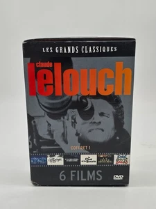 Claude Lelouch Vol. 1 – 6 Films on 6 DVDs – Region 1 – English Subtitles VG - Picture 1 of 7