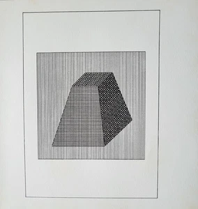 Sol LeWitt Plaque Sérigraphie / Sérigraphie Originale IV de "Ficciones" 1984 avec doc - Photo 1/5