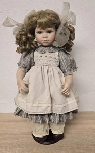 Muñeca artista, muñeca de porcelana, muñeca ZASAN, 48 cm, edición limitada,... - Imagen 1 de 11