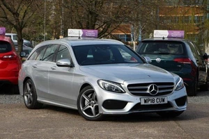 2018 Mercedes-Benz C-Class 2.1 C220d AMG Line Estate 5dr Diesel G-Tronic+ Euro 6 - Picture 1 of 20