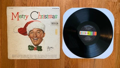 Bing Crosby - Merry Christmas LP Decca DL 78128  1961 Pressing Mele Kalikimaka - Image 1 of 4