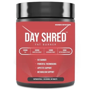 Day Shred Day Time Fat Supplement for Men Women - 60 Tab Free Shipping - Picture 1 of 6