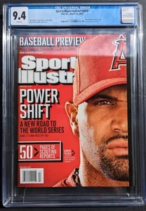 Albert Pujols, Sports Illustrated, CGC 9.4 Newsstand March 26, 2012 - Picture 1 of 4