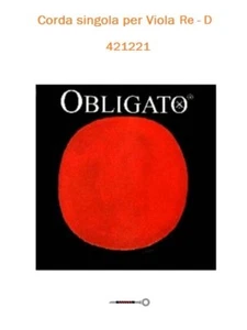 Corda singola per viola Re - D Pirastro OBLIGATO 421221 - Imagen 1 de 1
