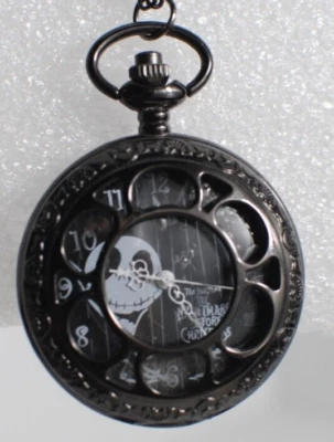 Reloj Bolsillo Pesadilla Antes de Navidad Jack Skellington Tim Burton Foto 1 de 4
