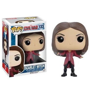 Funko Pop! Civil War Captain America Scarlet Witch 133 7231 20c05 c14 In stock - Picture 1 of 9