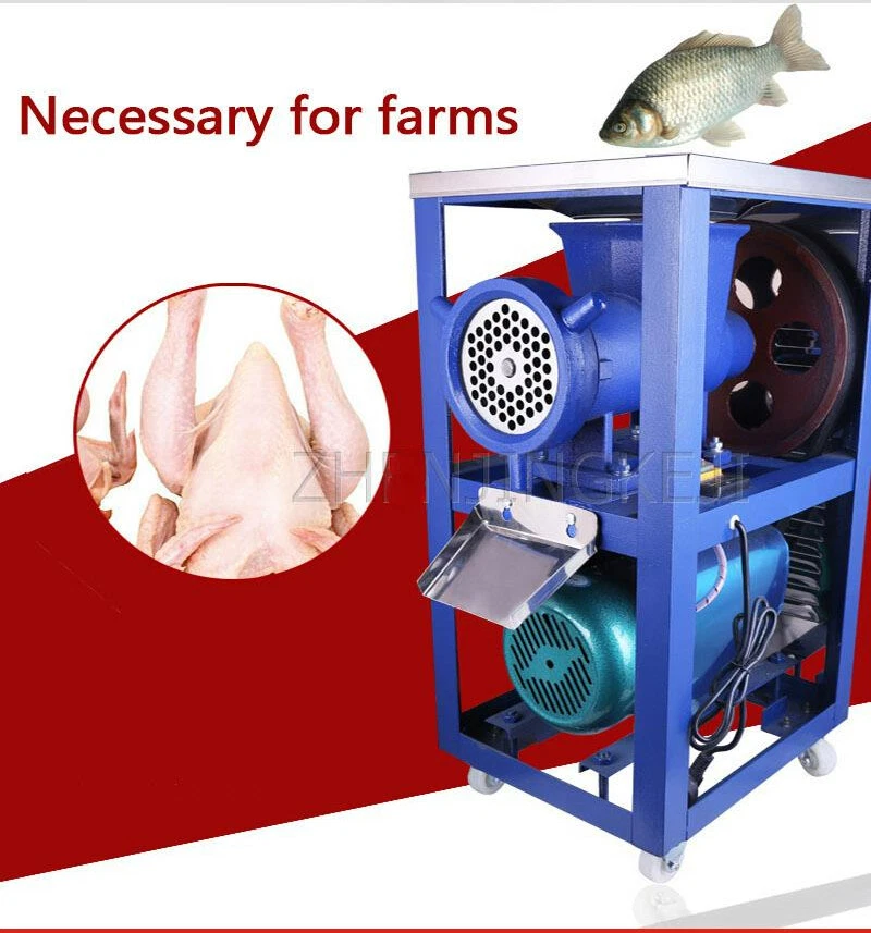 52 Gran Molinillo de Carne Eléctrico Comercial Trituradora de Huesos de Pollo Trituradora de Hueso Foto 1 de 4